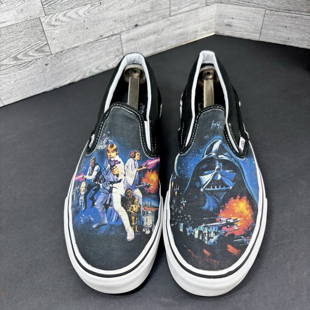 Vans x Star Wars Classic Slip On A New Hope Size 10‎ VN0XG8DJK RARE